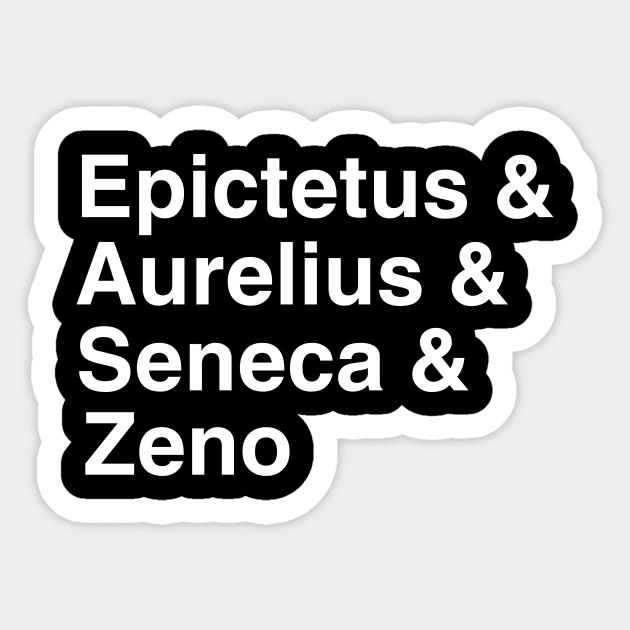 Stoic Font Family Sticker by Integritydesign